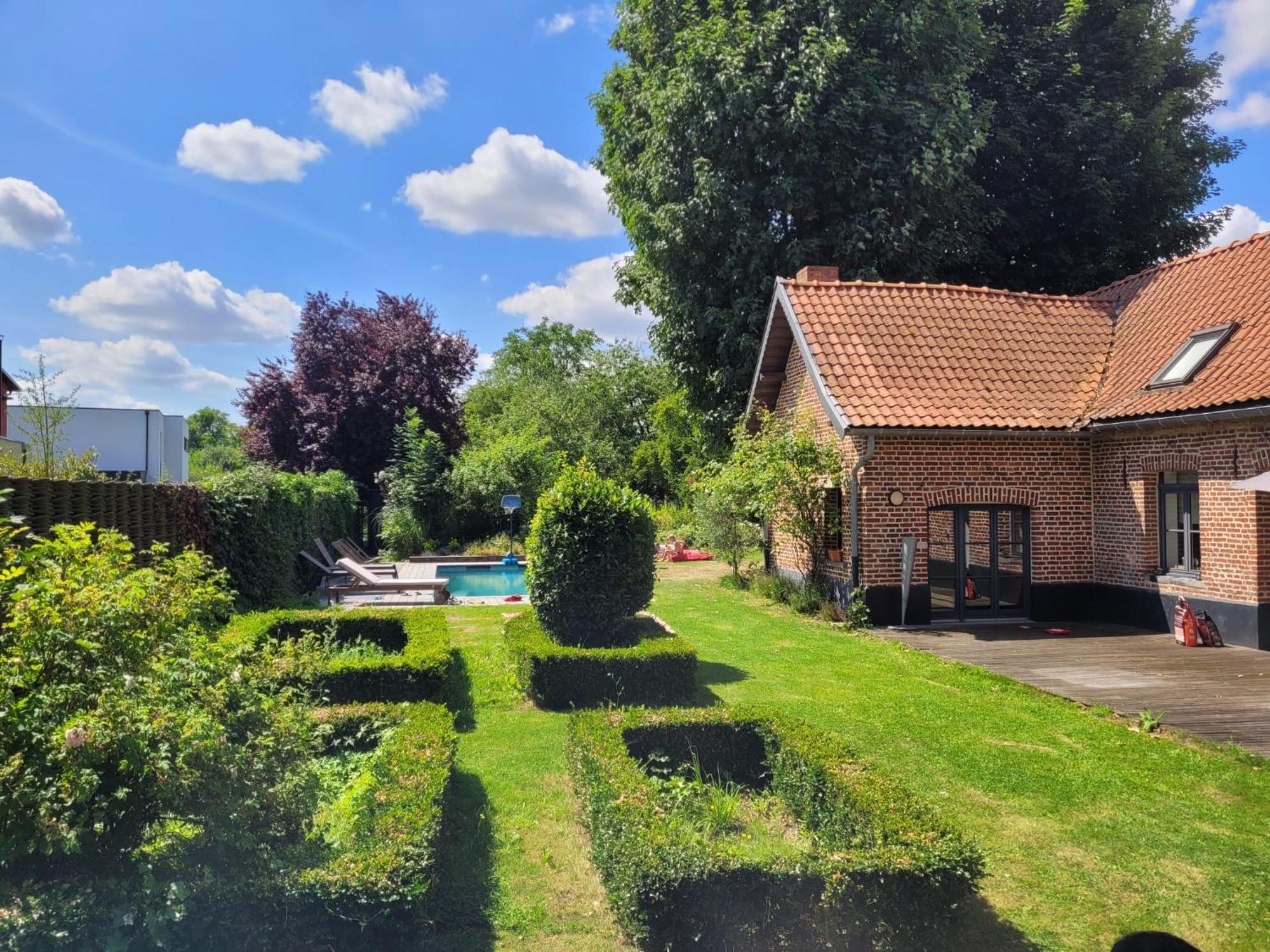 Ferme De Caractere Avec Piscine Et Cheminee Villa Sainghin-en-Melantois Luaran gambar