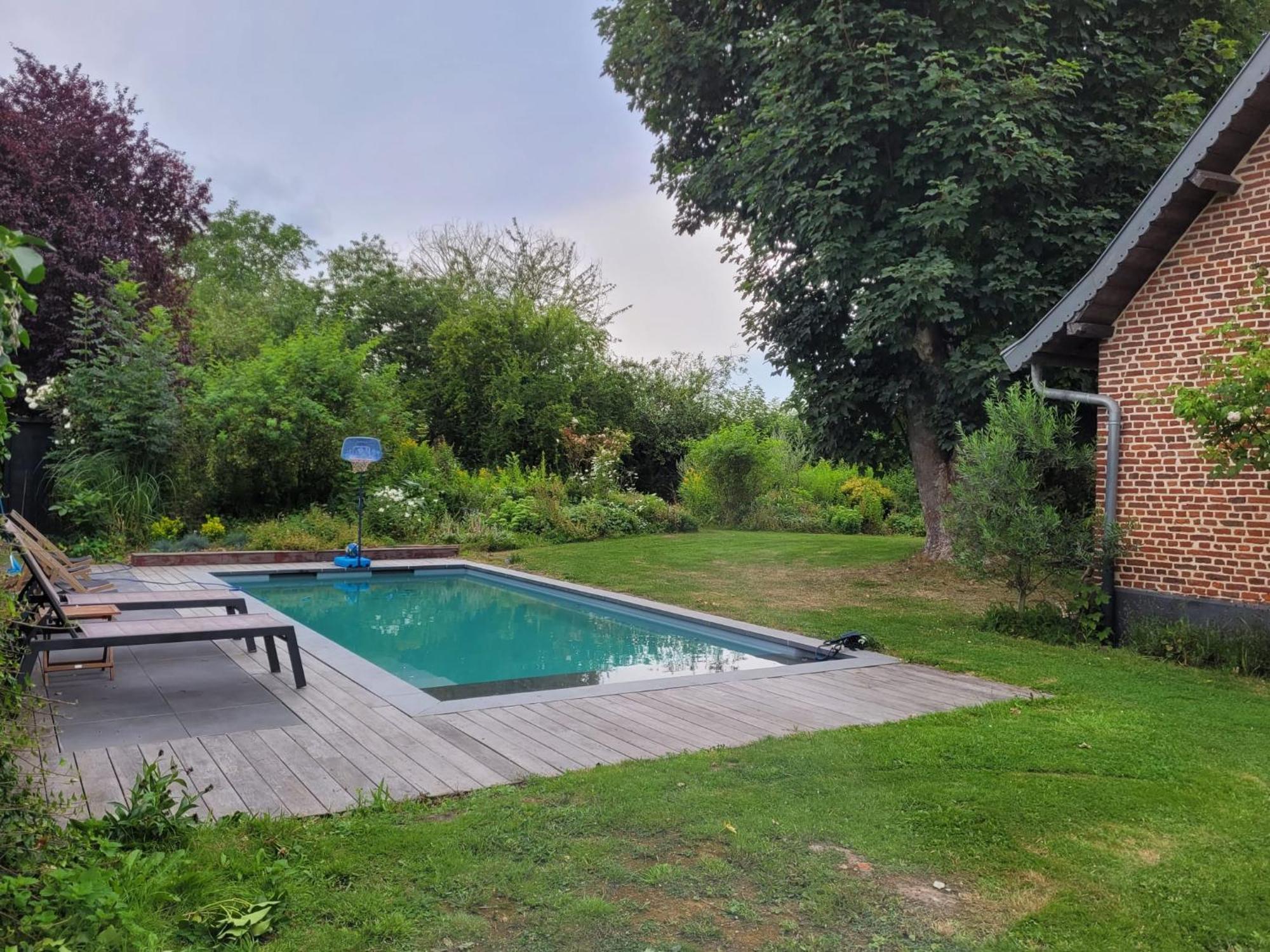 Ferme De Caractere Avec Piscine Et Cheminee Villa Sainghin-en-Melantois Bilik gambar